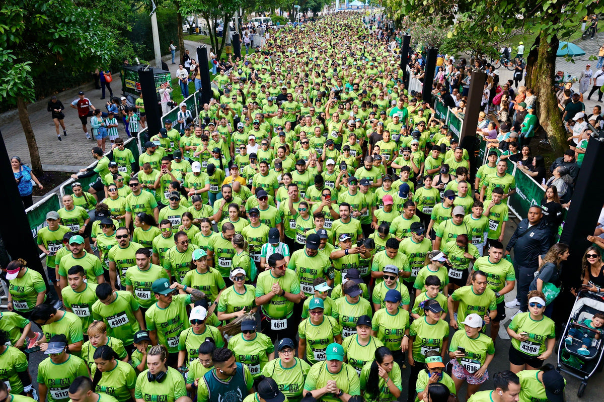 Del estadio a las calles: Grandeza Run Fest llevó la pasión del Atlético Nacional al running